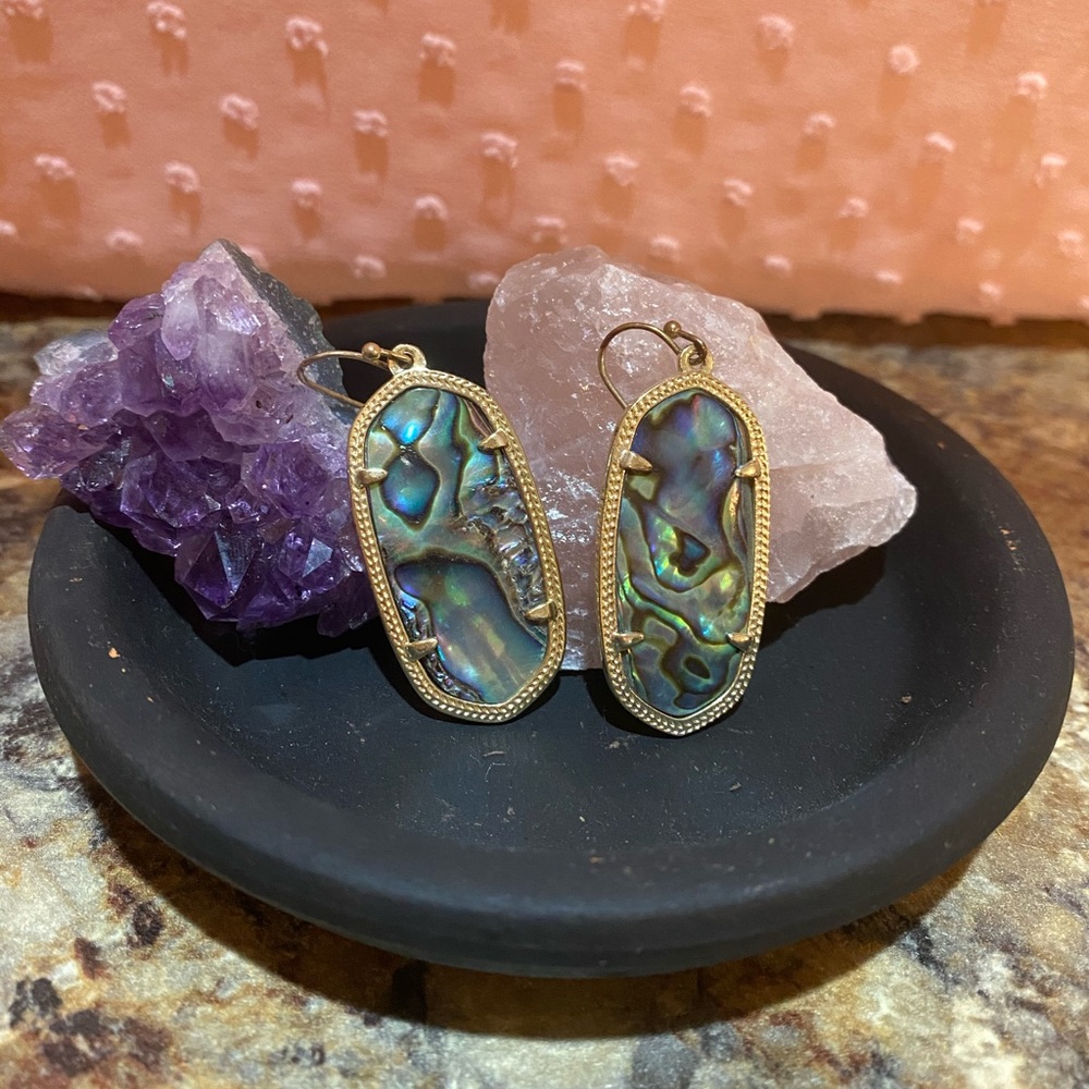 Kendra Scott Abalone Earrings
